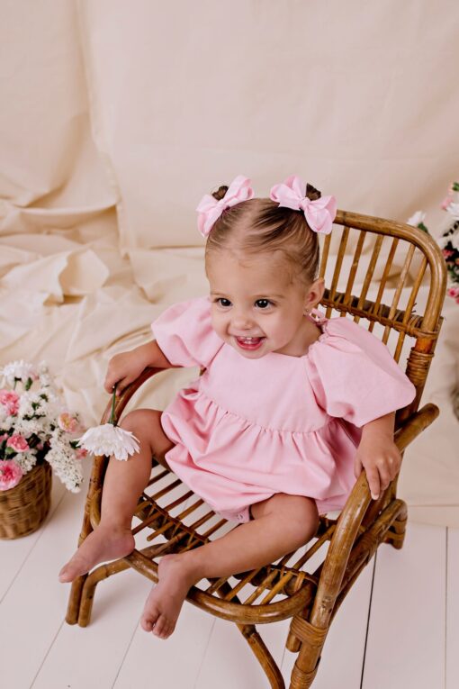 Grace Tie Back Romper - Image 6