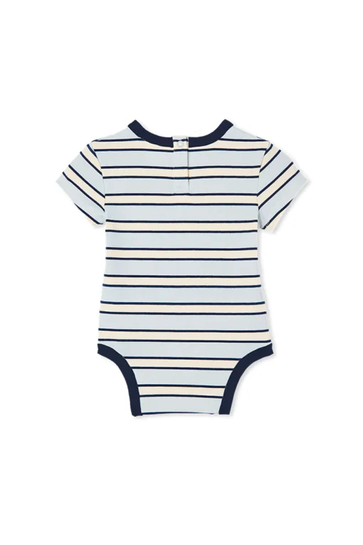 Blue Stripe Bodysuit - Image 3