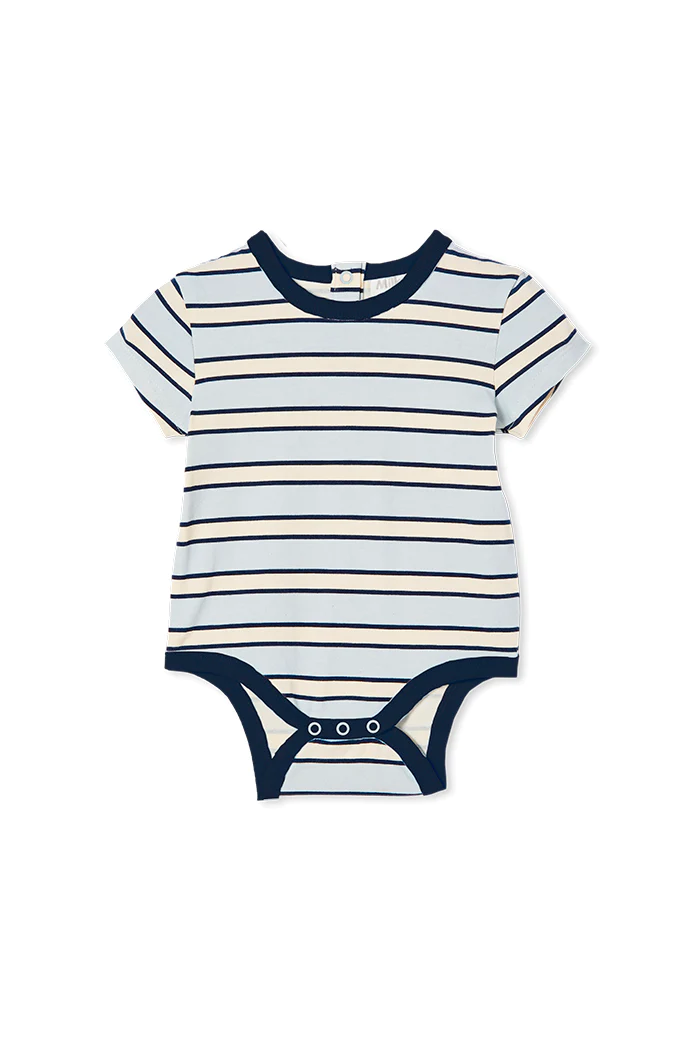 Blue Stripe Bodysuit