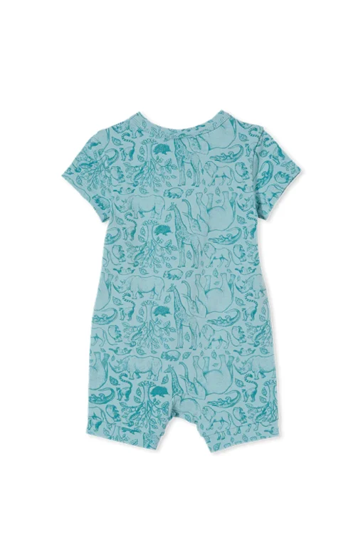 Safari Zip Romper - Image 4