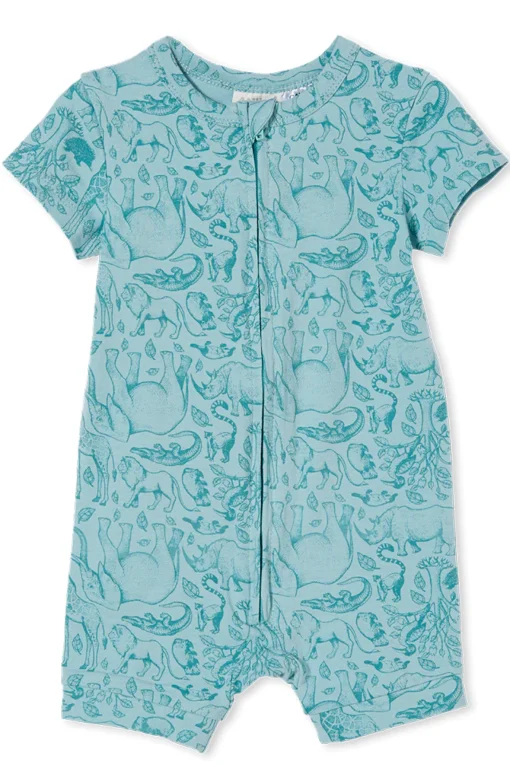 Safari Zip Romper - Image 3