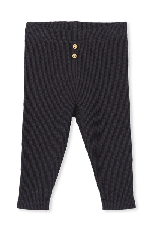 Navy Waffle Legging - Image 3