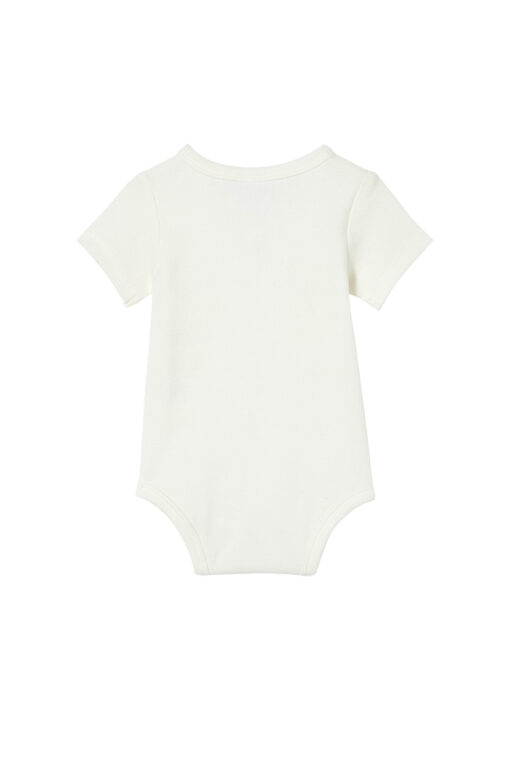 White Rib Bodysuit - Image 2