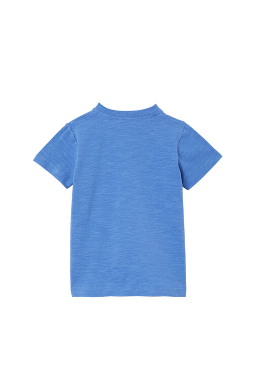 Ice Blue Henley Tee - By Milky - Image 2