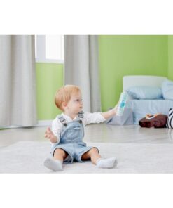 Alternative view of Blue Rainmaker Rattle