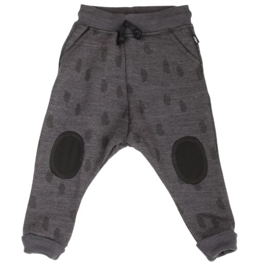 Merino Trackpants - Charcoal Marle Stipple (6/7yrs only)