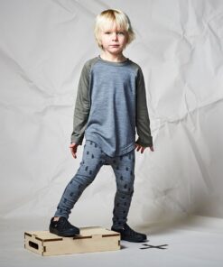 Alternative view of Charcoal Marle/Commando Levi Raglan Tee