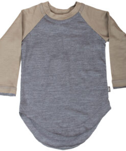 Charcoal Marle/Commando Levi Raglan Tee