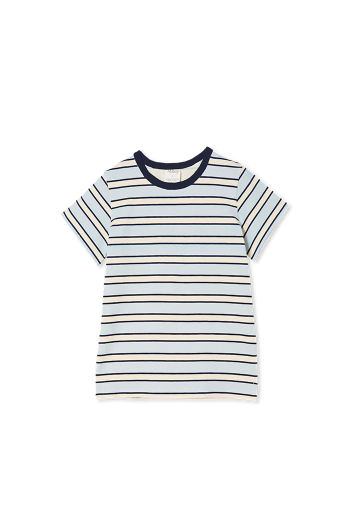 Tee - Blue Stripe