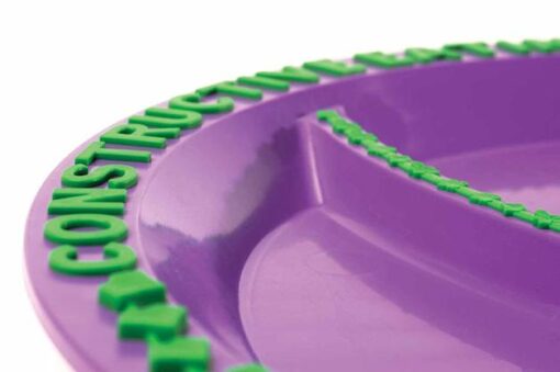 Constructive Eating Plate - Fairy Garden - Image 3
