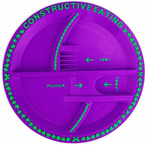 Constructive Eating Plate - Fairy Garden - Image 2