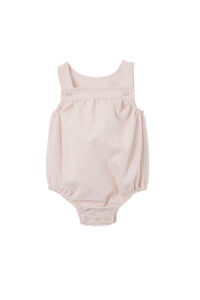 Pink Check Playsuit