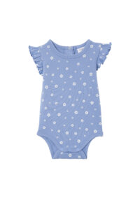 Cornflower Frill Bodysuit