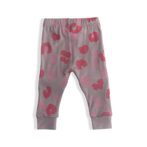 Merino Slasher Leggings - Lavender Roar - Image 2
