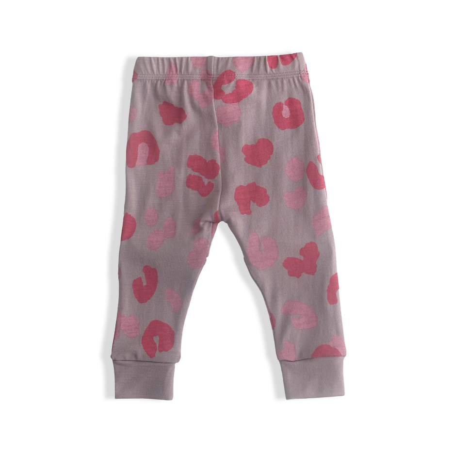 Merino Slasher Leggings - Lavender Roar - Image 2