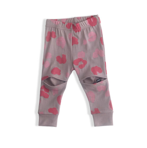 Merino Slasher Leggings - Lavender Roar