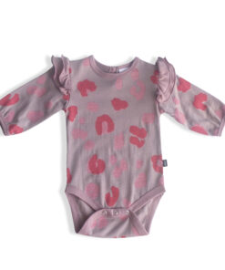 Lavender Roar Merino Luna Bodysuit
