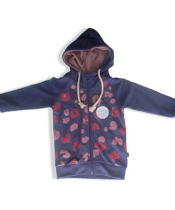 Merino Nixon Zip Hoodie - Storm Roar