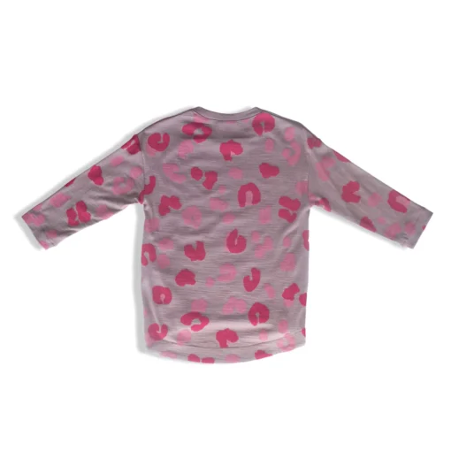 Merino Ayla Longsleeve Tee - Lavender Roar - Image 2