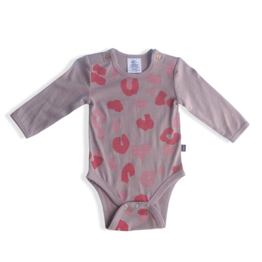Lavender Roar Merino Riley Bodysuit