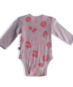 Alternative view of Lavender Roar Merino Riley Bodysuit