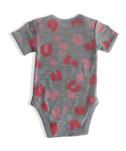Alternative view of Ash Marle Roar - Short Sleeve Ezra Merino Bodysuit