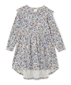 Autumn Floral Hi-Lo Dress