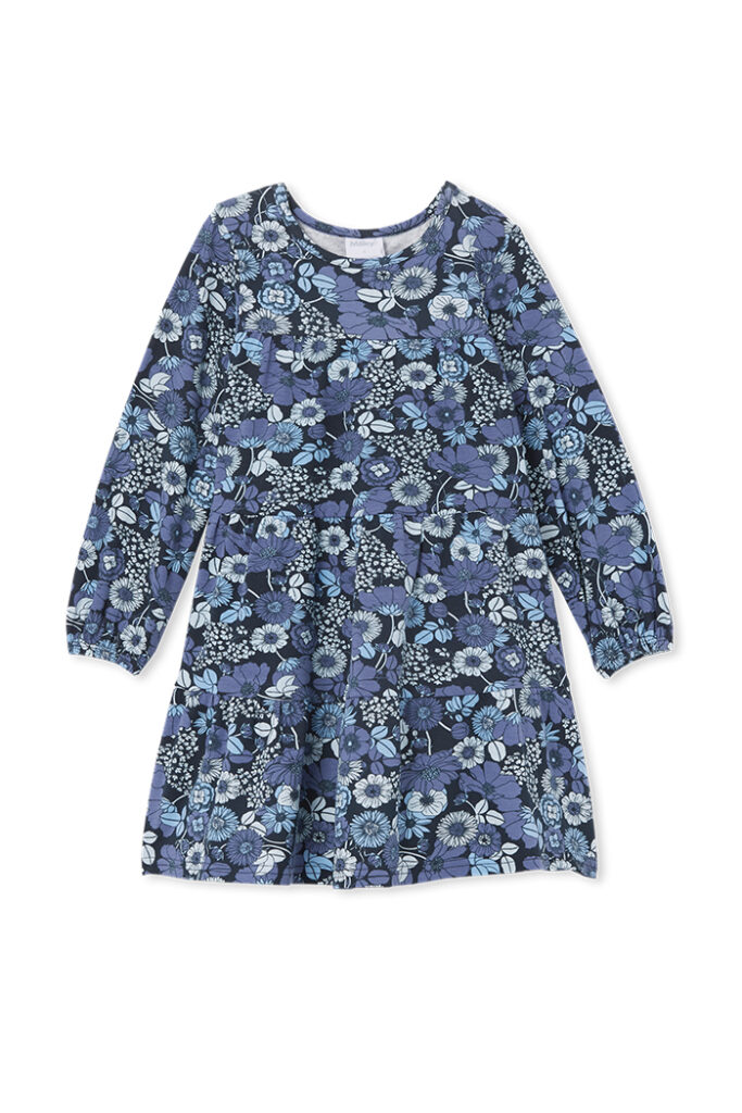 Indigo Tiered Dress