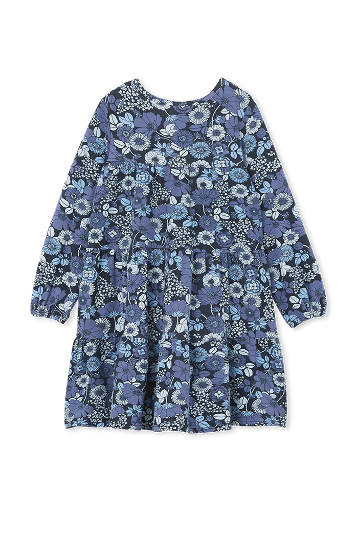 Indigo Tiered Dress - Image 3