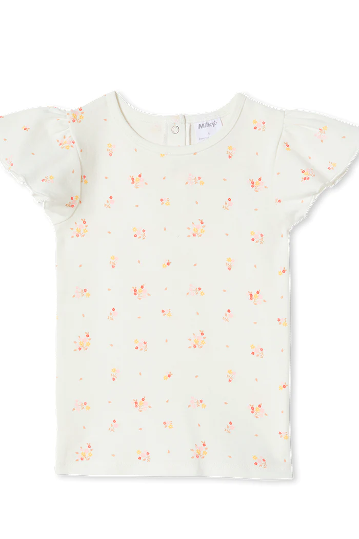 Posy Rib Tee - Image 3