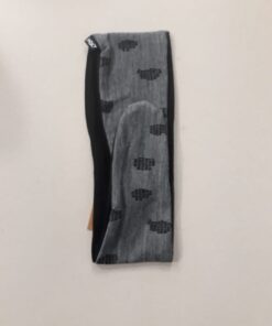 Merino Headband Stipple Grey Marle - LFOH