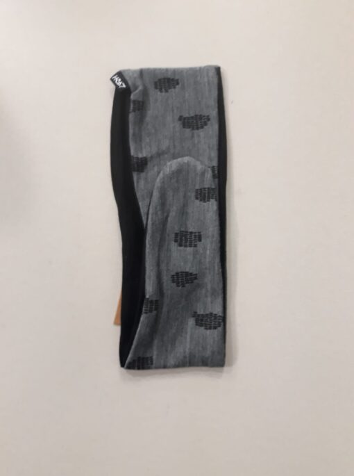 Merino Headband Stipple Grey Marle - LFOH