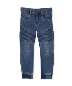 Alternative view of Jeans - Blue Knit Denim (size 6 only)