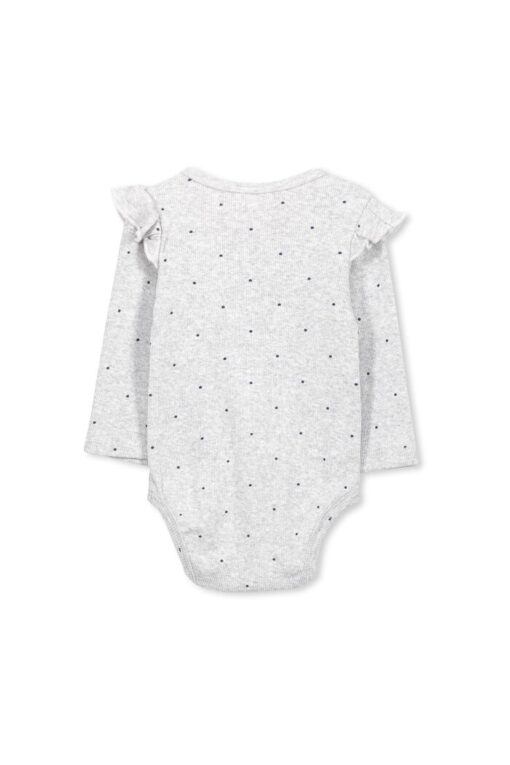 Bodysuit Ribbed - Silver Marle Spot (000 only) - Image 2