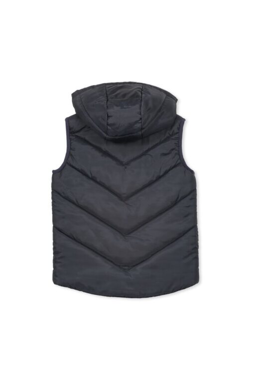 Navy Puffer Vest (Size 10 only) - Image 3