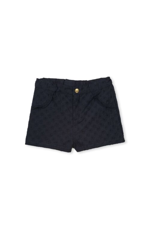 Shorts - Navy Broderie (size 10 only)