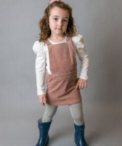 Tee Puff Long Sleeve Knit - White (size 12 only)