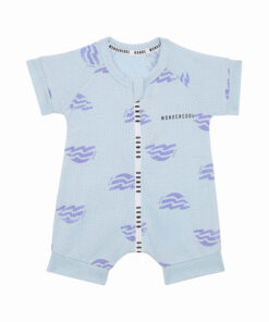 Seaside Waves Short Leg Wondercool Romper