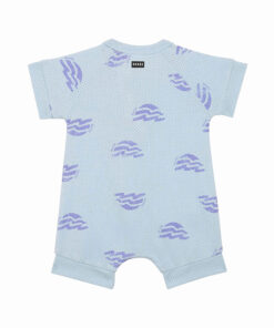 Alternative view of Seaside Waves Short Leg Wondercool Romper