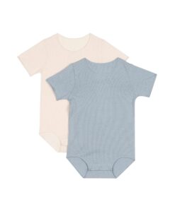 Goosebumps/Almond White Bodysuit 2pk - Wondercool Eyelet