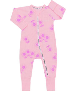 Soft Sunflowers/Baby Spice - Wondercool Wondersuit (Size 2 Only)