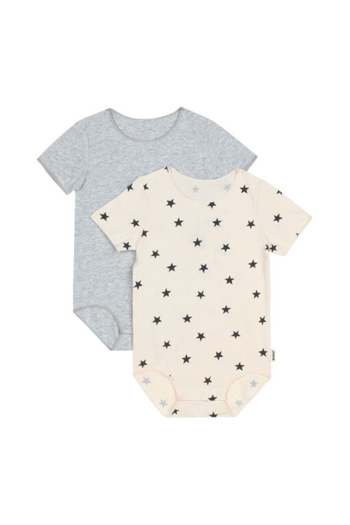 Star Shine/Grey Marle Bodysuit 2pk