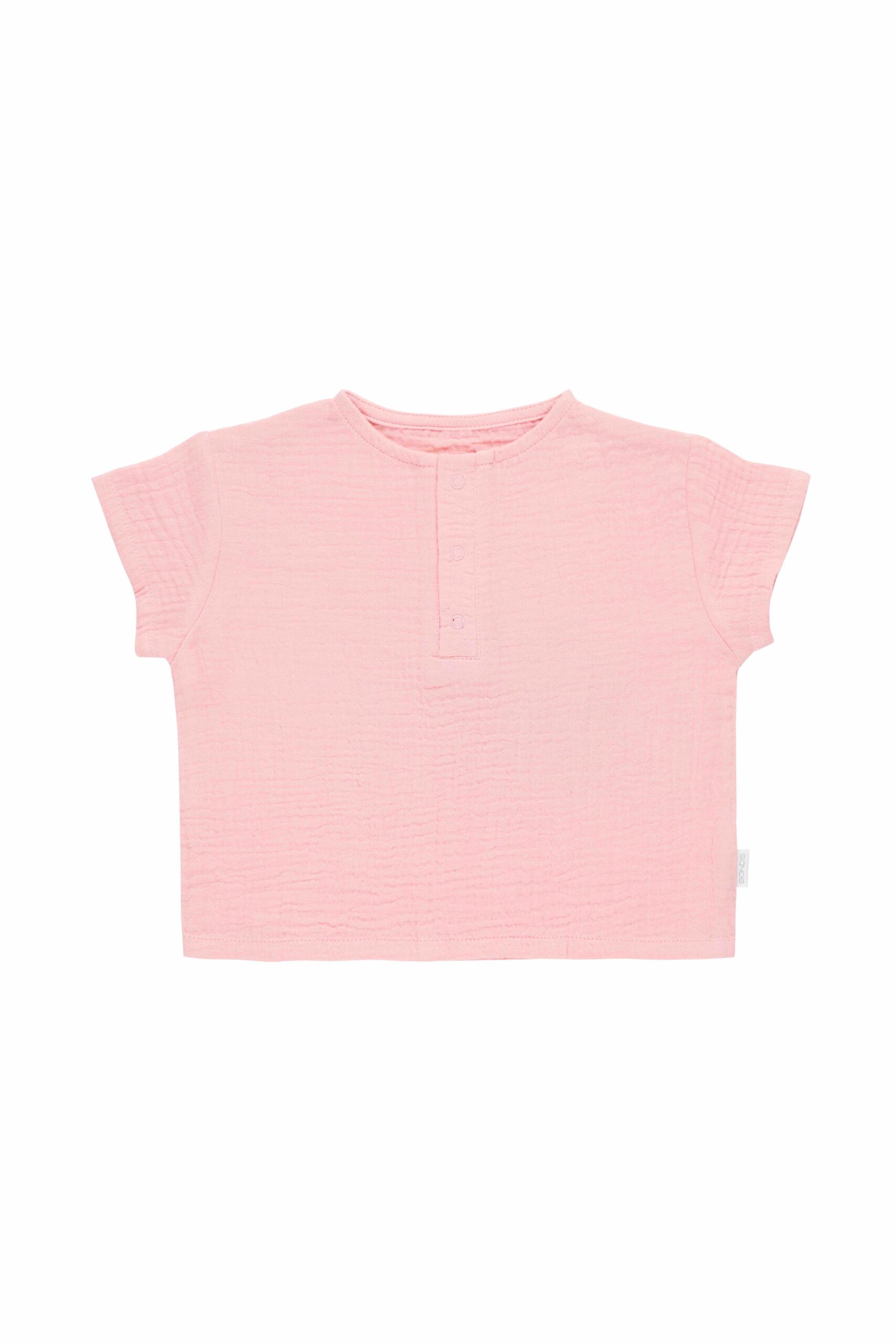 Cheesecloth Henley Tee - Pastel Sky