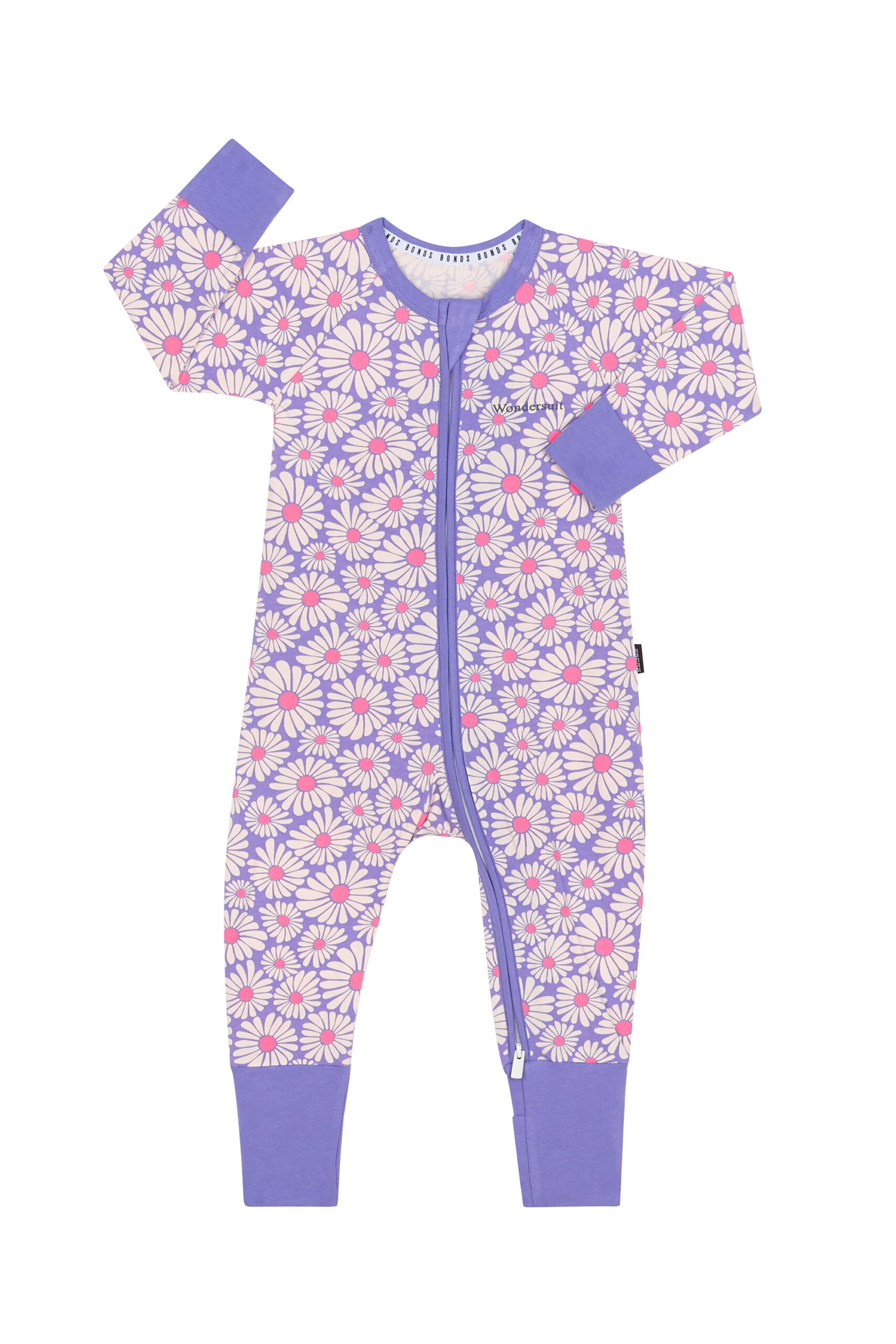 Crazy Daisy Purple Bonds Wondersuit