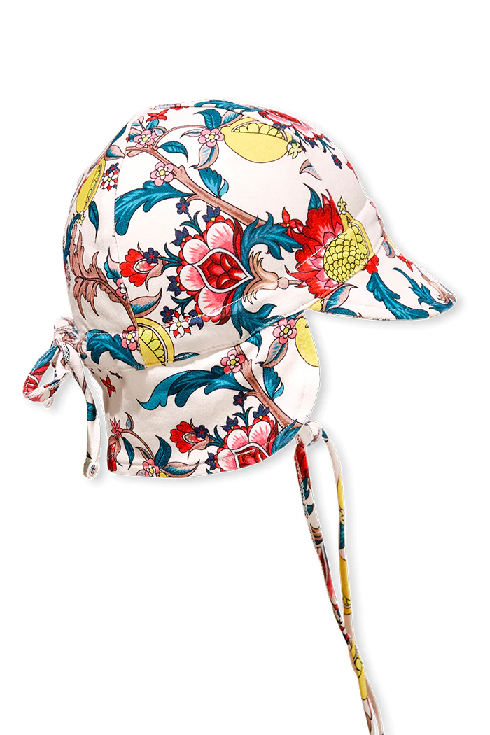 Citrus Floral Junior Sun Hat - Image 2