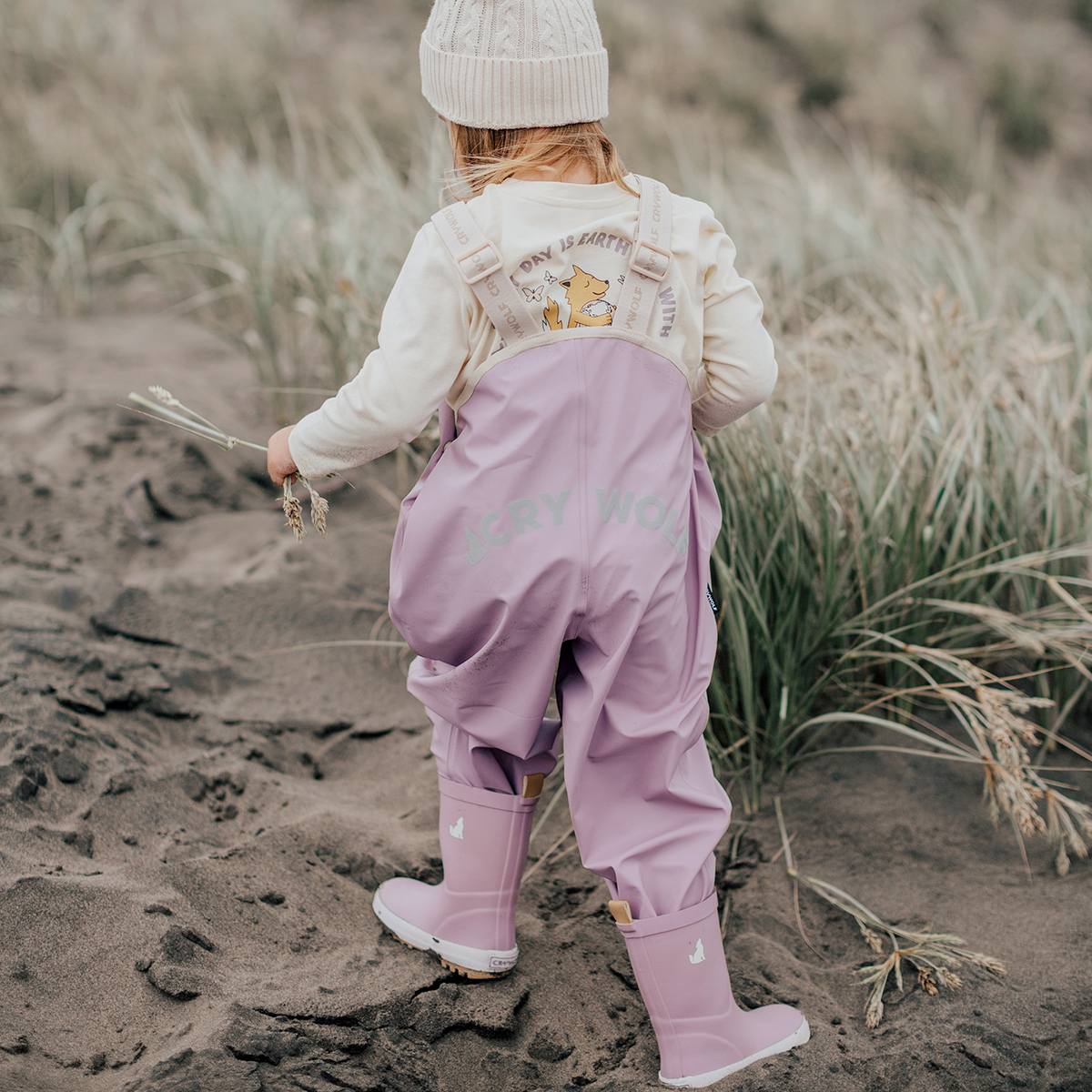 Lilac Rain Overall (size 4 only) - Image 5