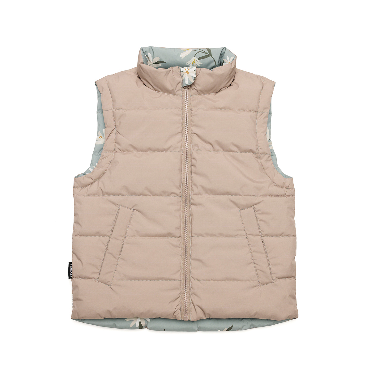 Forget Me Not Reversible Puffer Vest
