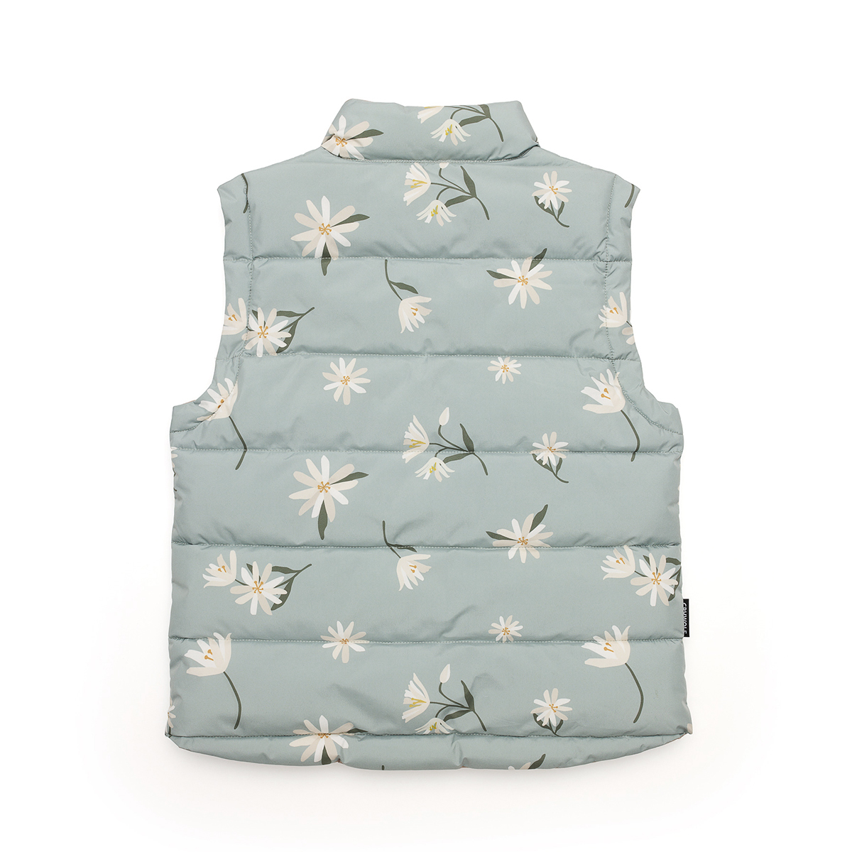 Forget Me Not Reversible Puffer Vest - Image 3
