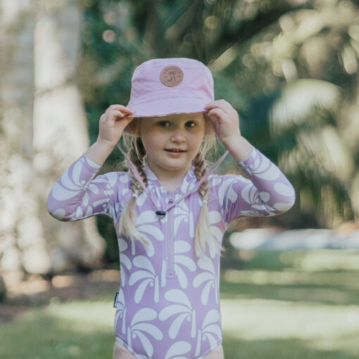 Lilac Palms Swimsuit - Image 3