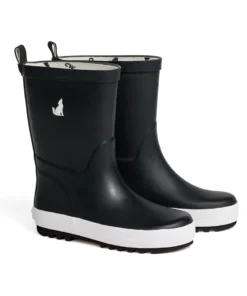 Black Rain Boots